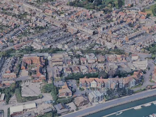 Weymouth City, UK (2024) 3D Model