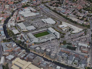 Norwich City, UK (2022) 3D Model