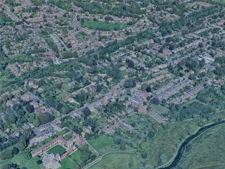 Winchester City, UK (2023) 3D Model