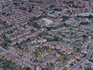 Worcester City, UK (2023) 3D Model