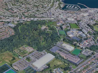 Bangor City, UK (2024) 3D Model