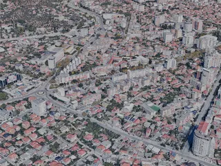 Elbasan City, Albania (2024) 3D Model