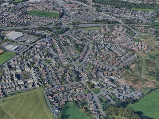 Lisburn City, UK (2024) 3D Model