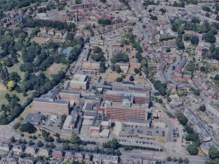 Newport City, UK (2023) 3D Model