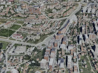 Pristina City, Kosovo (2022) 3D Model