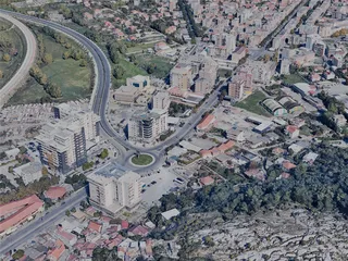 Shkoder City, Albania (2024) 3D Model