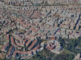 Tirane City, Albania (2024) 3D Model