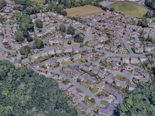 Wrexham City, UK (2023) 3D Model