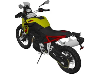 BMW F900GS (2024) 3D Model