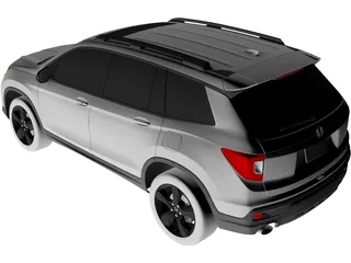 Honda Passport (2019) 3D Model