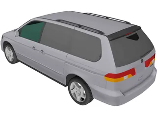 Honda Odyssey (2001) 3D Model