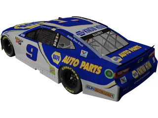 Nascar Chevy SS 3D Model