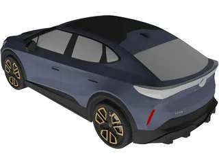 Volkswagen ID Unyx (2024) 3D Model