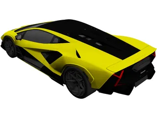 Lamborghini Fenomeno 3D Model