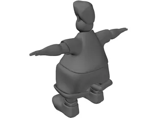 Fatty Boy 3D Model