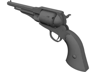 Remington 1858 3D Model