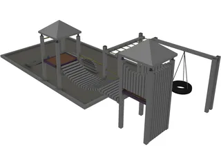 Jungle-Gym 3D Model