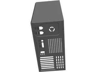 Computer Case 3D Model