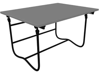 Table Drafting 3D Model