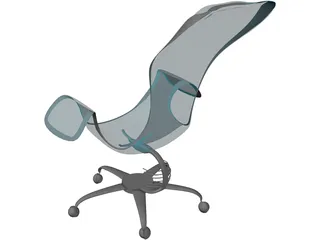 Chair Transparent Future 3D Model