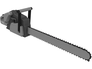 Cordless Chain Saw Black and Decker Set 3D Model $99 - .max .obj .lwo .3ds  .c4d .ma - Free3D