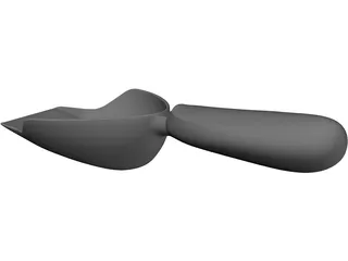 Trowel 3D Model