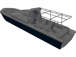 Boat CAD Model - 3DCADBrowser