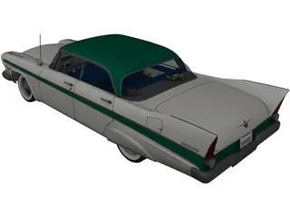 Plymouth Belvedere (1957) 3D Model