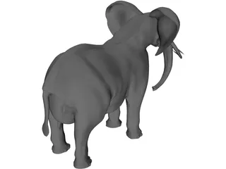 Elephant 3D Model