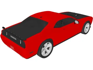 Dodge Challenger SRT10 3D Model