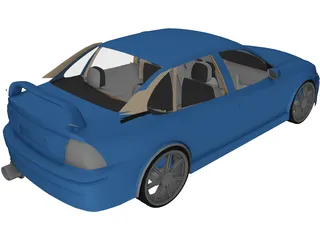 Vauxhall Vectra [Tuned] (1999) 3D Model