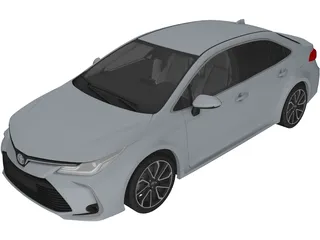 Toyota Corolla (2019) 3D Model