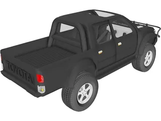 Toyota Hilux [Tuned] 3D Model