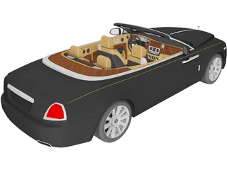 Rolls-Royce Dawn (2017) 3D Model