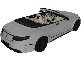 Mercedes-Maybach S600 Convertible 3D Model