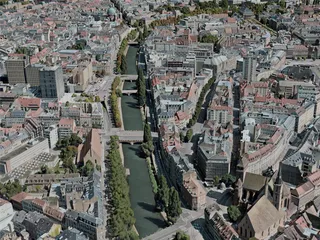 Strasbourg City, France (2020) 3D Model