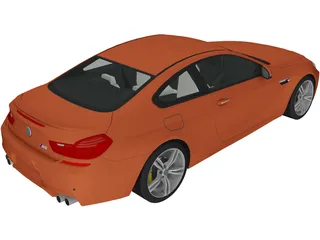 BMW M6 (2015) 3D Model