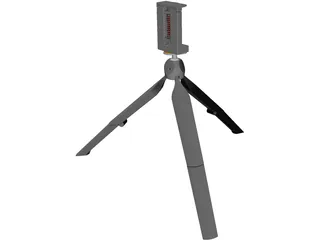 Smartphone Tripod 3D Model