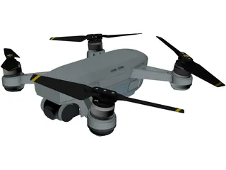 DJI Spark 3D Model