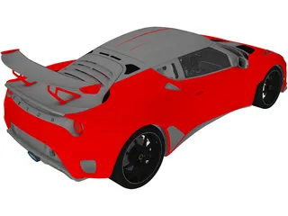 Lotus Evora 3D Model