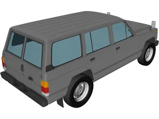 Nissan Safari 160 (1980) 3D Model