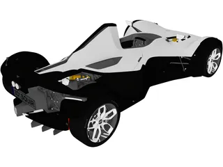 BAC Mono (2020) 3D Model