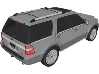 Ford Expedition (2015) 3D Model