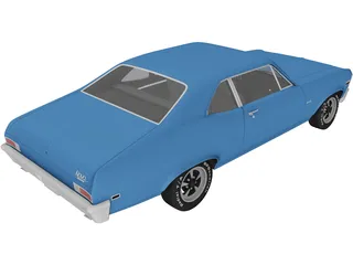 Chevrolet Nova (1969) 3D Model