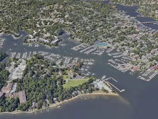 Annapolis City, MD, USA (2024) 3D Model