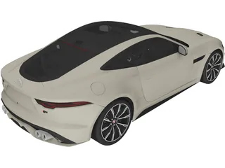 Jaguar F-Type R (2021) 3D Model