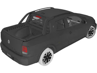 Volkswagen Saveiro 1.6 MSI Extreme (2025) 3D Model