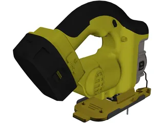 Dewalt Jigsaw 3D Model