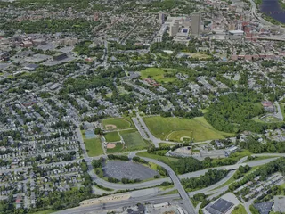 Albany City, USA (2022) 3D Model