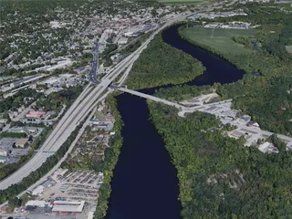 Concord City, NH, USA (2023) 3D Model